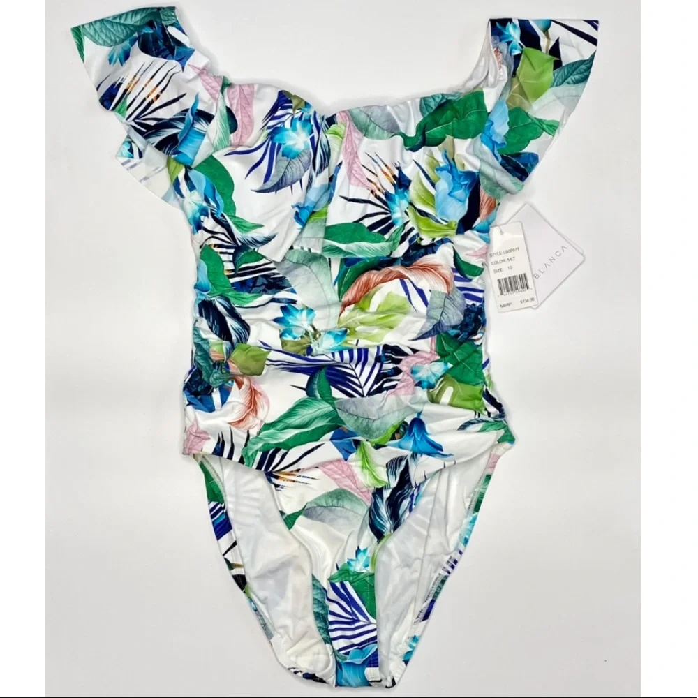 La Blanca In The Moment One-Piece Swimsuit Size 10